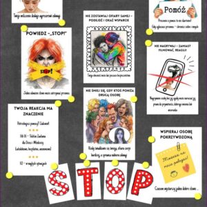 Świadek przemocy  - gazetka na szkolny korytarz (e-book)