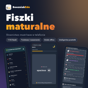 Fiszki maturalne — aplikacja do nauki angielskich słówek