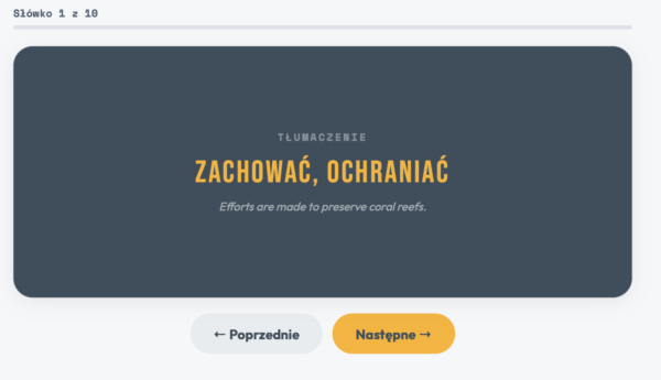 100 słówek do matury z języka angielskiego – poziom podstawowy – Pakiet PDF + wersja interaktywna