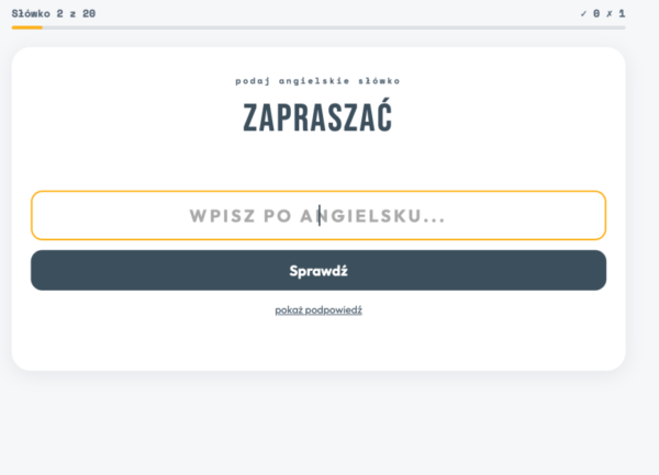 100 słówek do matury z języka angielskiego – poziom podstawowy – Pakiet PDF + wersja interaktywna