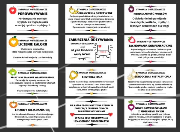 Gazetka „Zaburzenia odżywiania – sygnały ostrzegawcze” (e-book)