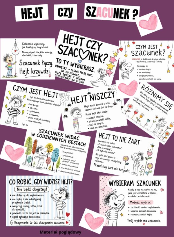 „Hejt czy szacunek?” - gazetka (e-book)