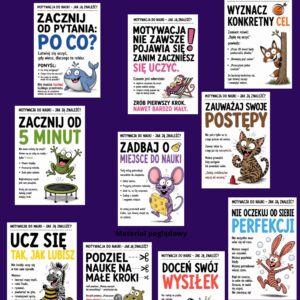 motywacja do nauki „Motywacja do nauki – jak ją znaleźć?” - gazetka (e-book)