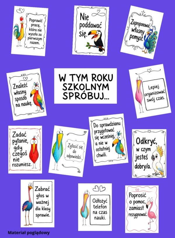 „Nowy rok szkolny - w tym roku spróbuj” - gazetka (e-book)