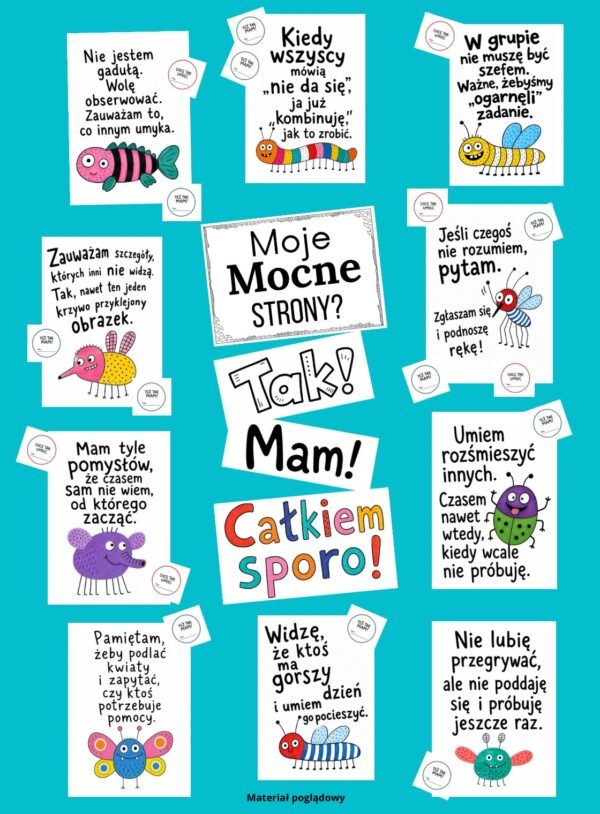 Moje mocne strony „Moje mocne strony? Tak! Mam! Całkiem sporo!” - gazetka (e-book)