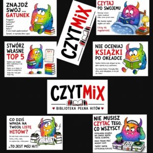 czytmix_kwadrat „CZYTMix – biblioteka pełna hitów ” - gazetka (e-book)
