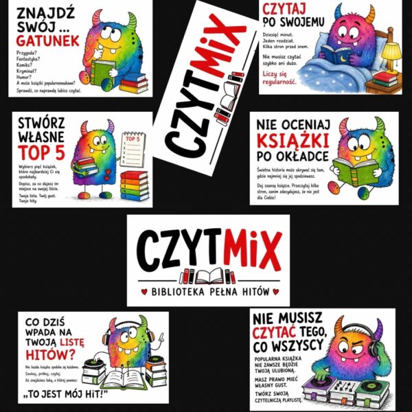 „CZYTMix – biblioteka pełna hitów ” - gazetka (e-book)