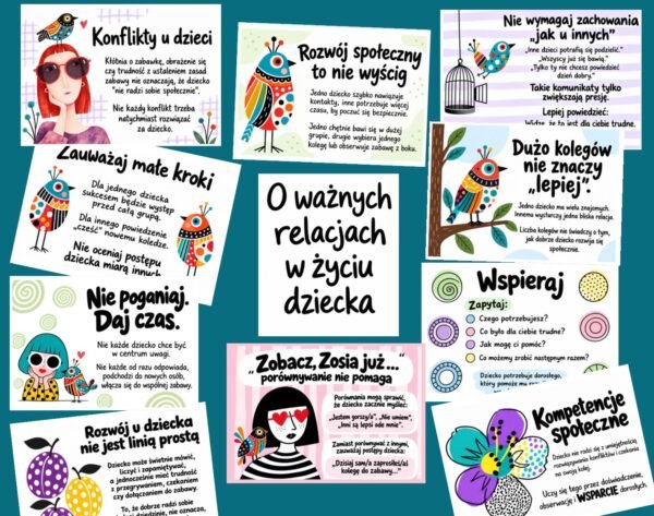 „O ważnych relacjach w życiu dziecka” - gazetka (e-book)